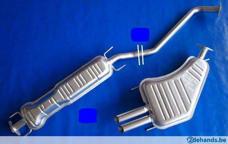 Uitlaat opel vectra  b 1.6 1.8 2.0 nieuw, Nieuw, Opel