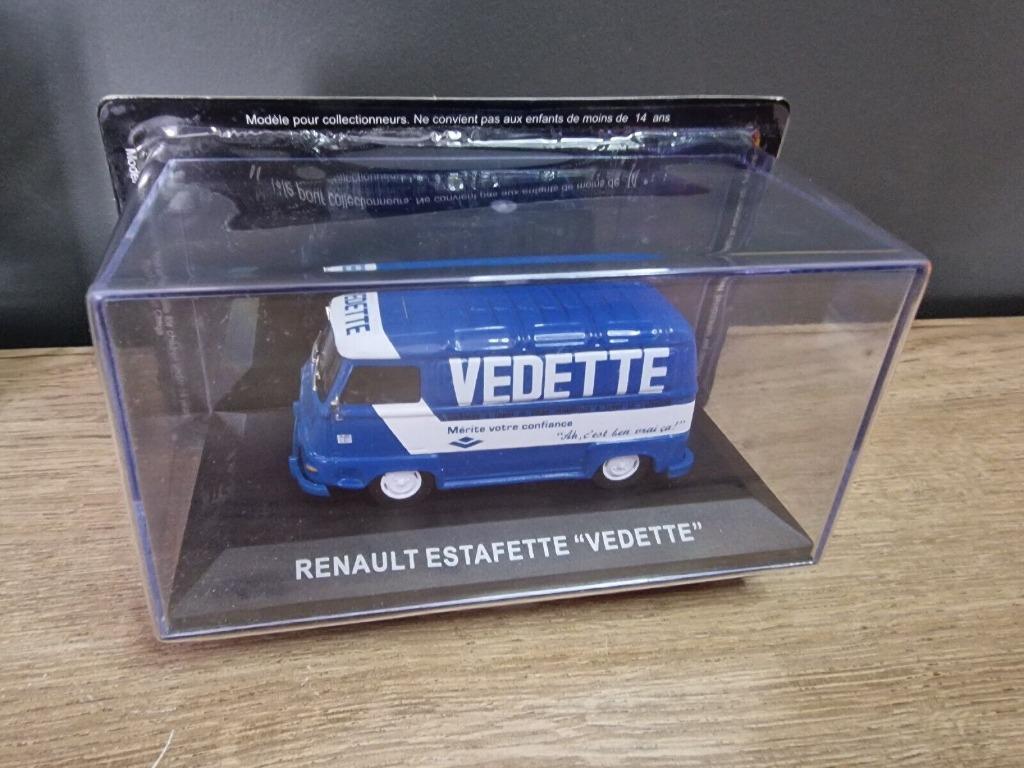 1:43 Ixo Altaya Renault Estafette Vedette (in blister), Ophalen of Verzenden, Zo goed als nieuw, Auto