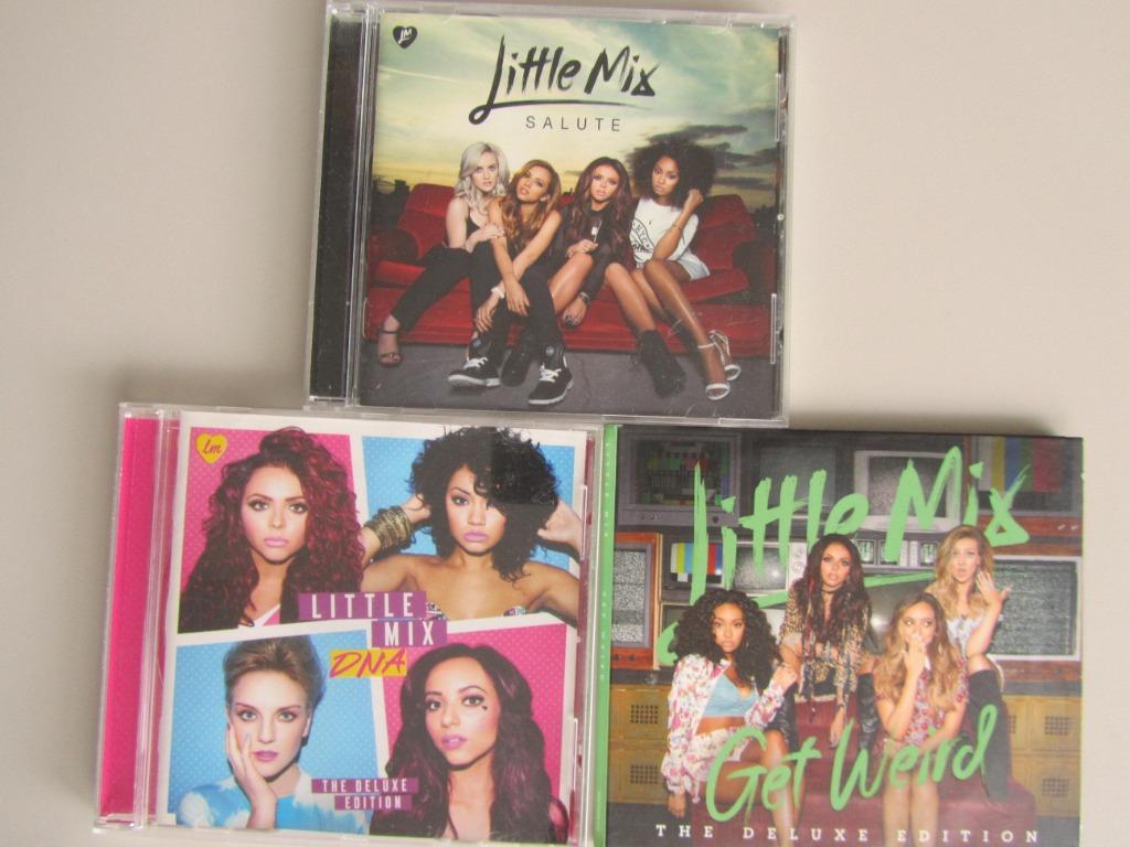 3 CD LITTLE MIX « DNA/Get Weird/Salute » (éditions spéciales, Enlèvement ou Envoi, Utilisé