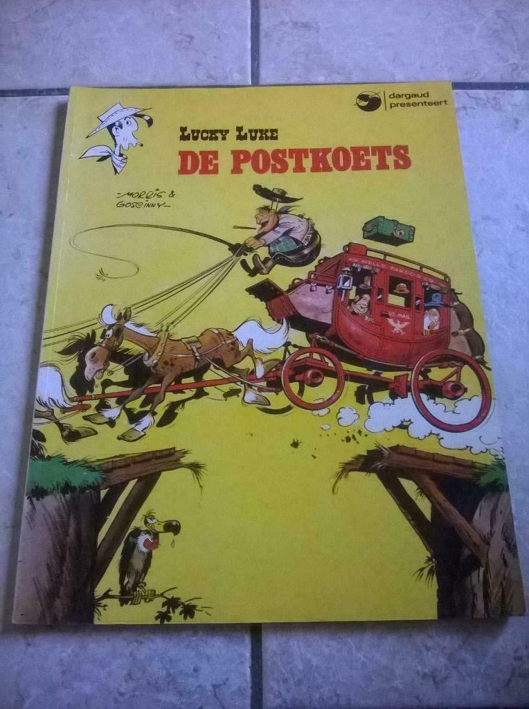 Lucky Luke - De postkoets, Ophalen of Verzenden