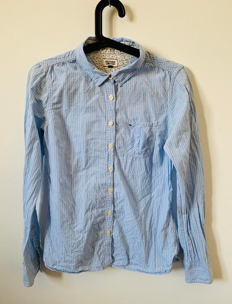 Chemisier Tommy Hilfiger taille S, Tommy Hilfiger, Comme neuf, Taille 36 (S), Bleu