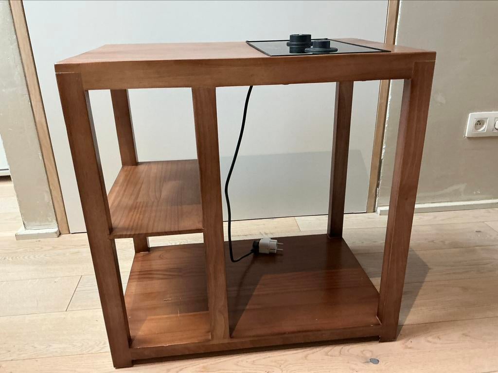 Theemeubel met elektrische thee en kookpot, Elektronische apparatuur, Ophalen, Zo goed als nieuw