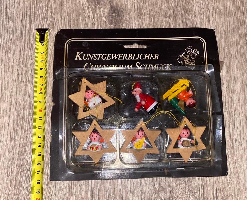🔥 Vintage Duitse kerstversiering - DDR - jaren ‘70, Ophalen of Verzenden, Gebruikt
