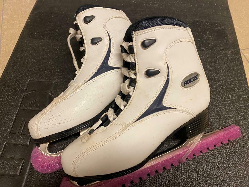 Kunstschaatsen Roces (wit) maat 39, Sport en Fitness, Schaatsen, Ophalen of Verzenden, Zo goed als nieuw, Kunstschaatsen, Overige merken