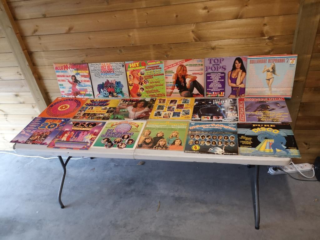 LOT LP 80 STUKS DE BESTE  alle JAREN 1970 TOT2000, Ophalen of Verzenden, Gebruikt