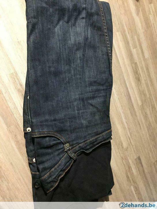 Zwangerschapsjeans Noppies maat L, Gedragen