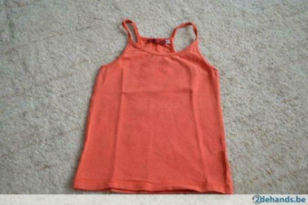 Topje Hilde & Co oranje maat 104-110, Ophalen of Verzenden, Gebruikt, Meisje, Shirt of Longsleeve