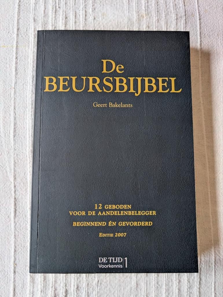 G. Bakelandt - Beursbijbel, Ophalen of Verzenden, Zo goed als nieuw, G. Bakelandt