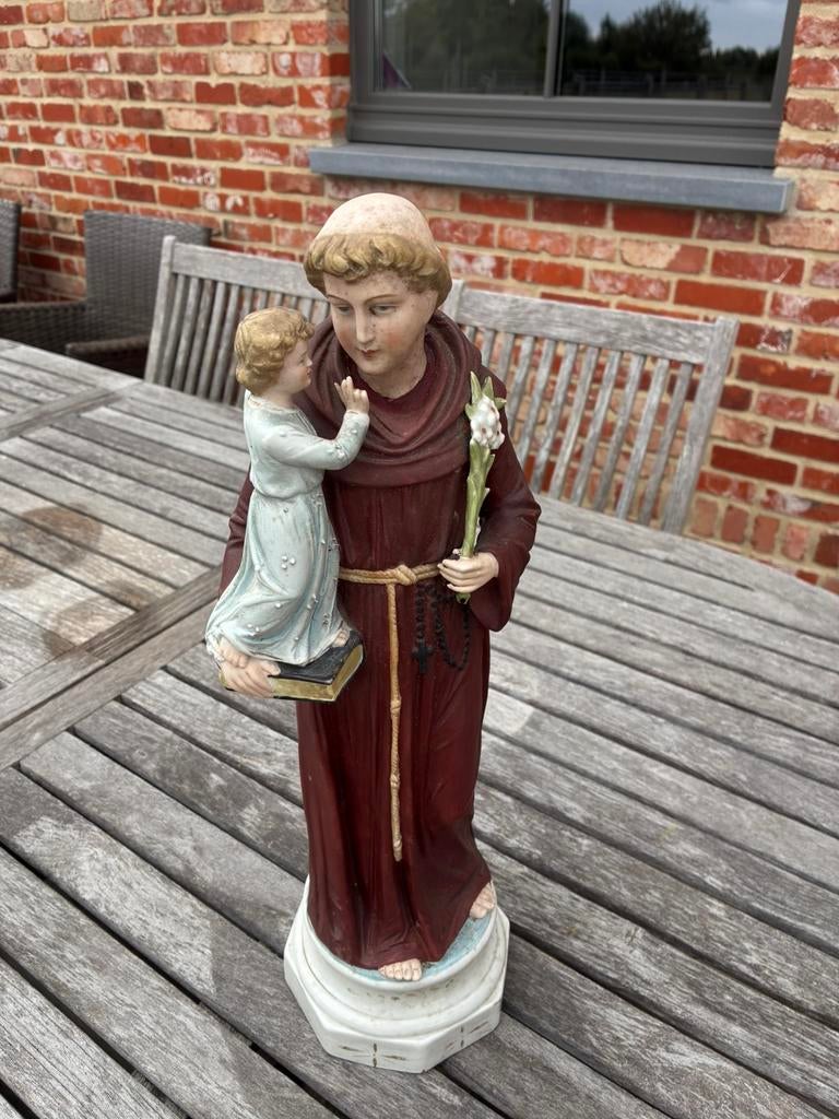 Oud beeld st Antonius, Antiek en Kunst, Ophalen