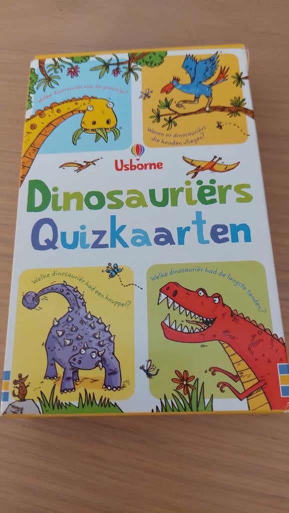 Dinosauriërs kwiskaarten nieuw Usborne, Ophalen, Nieuw