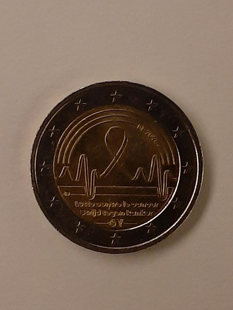 2 euro België "Strijd tegen kanker" 2024, Postzegels en Munten, Munten | Europa | Euromunten, Ophalen of Verzenden, België, 2 euro