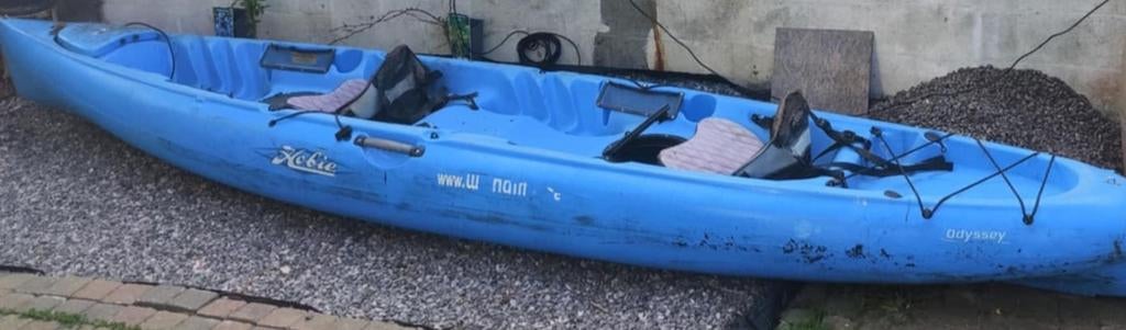 Kajak kano kayak voor 2 personen, Watersport en Boten, Kano's, Ophalen, Zo goed als nieuw, Kajak