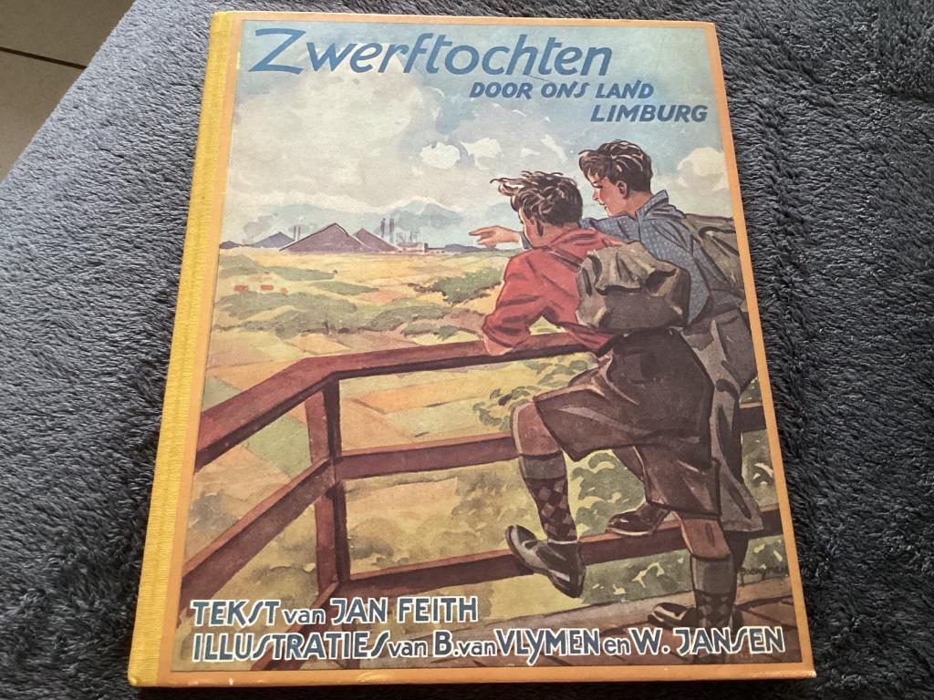 Zwerftochten door ons land Limburg (prentjes album), Boeken, Ophalen of Verzenden