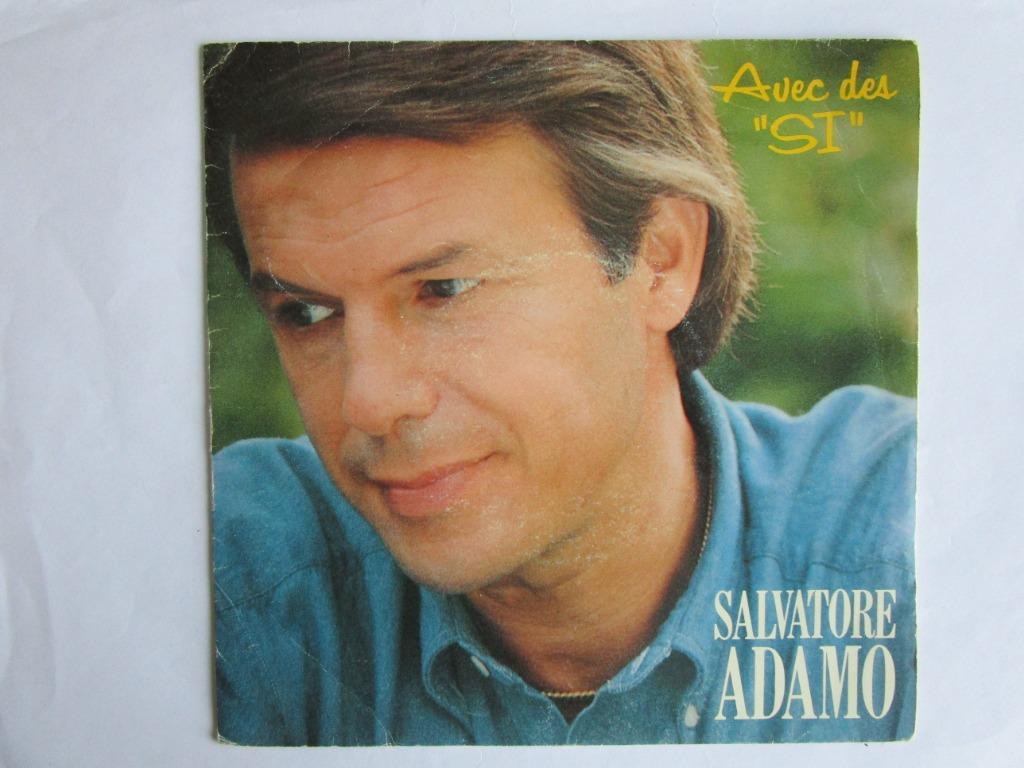 Salvatore Adamo : Avec des "si". 1987, Enlèvement ou Envoi, Comme neuf, Pop