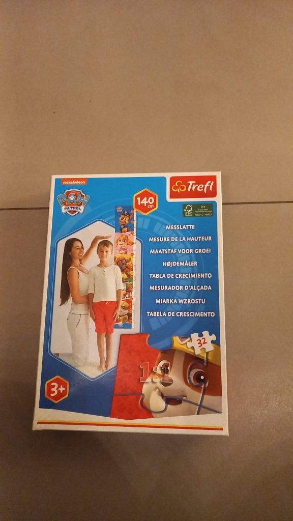 paw patrol meetlat puzzel 3+, Enlèvement ou Envoi, 10 à 50 pièces, Comme neuf, 2 à 4 ans