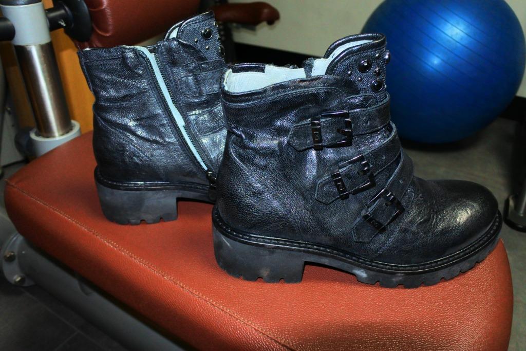 laarzen, Enlèvement ou Envoi, Comme neuf, Boots et Botinnes, Noir