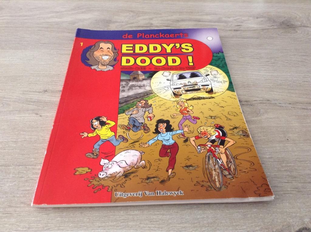 De Planckearts strip: Eddys dood (2004), Eén stripboek, Ophalen of Verzenden, Zo goed als nieuw, De Marck & De Wulf