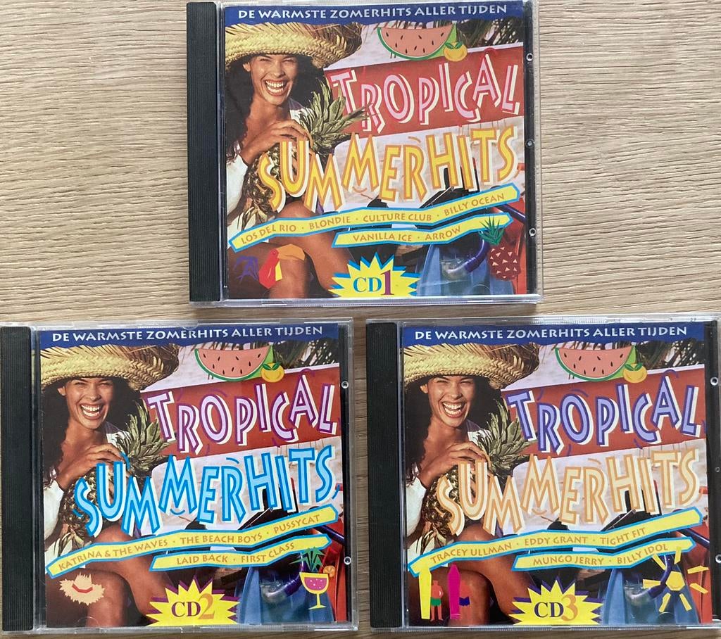 Tropical Summerhits 3cd-box, Ophalen, Zo goed als nieuw