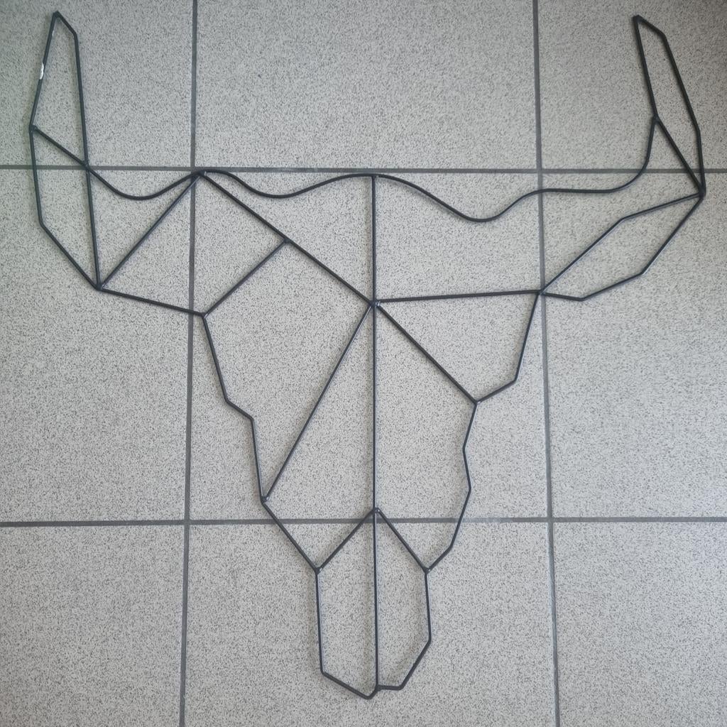 Nieuw! Mooie decoratie metaal H58 - B58cm, Enlèvement, Neuf