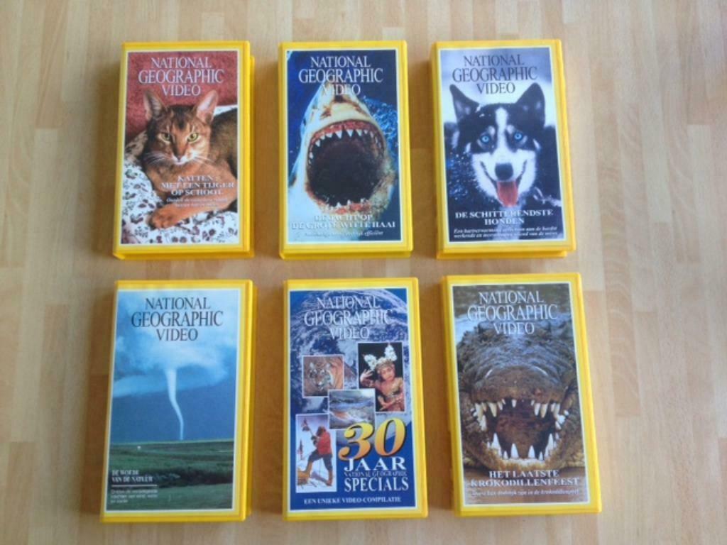 VHS National geographic, Ophalen of Verzenden
