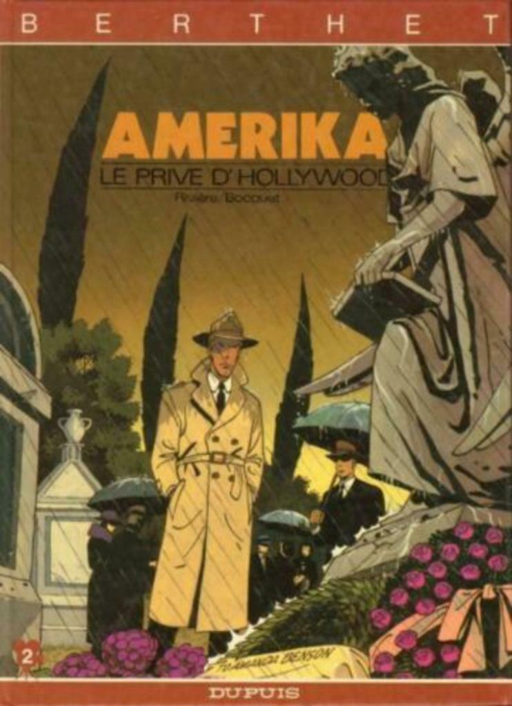 Privé d'Hollywood (Le) .Amerika.Première édition, Eén stripboek, Ophalen of Verzenden, Gelezen