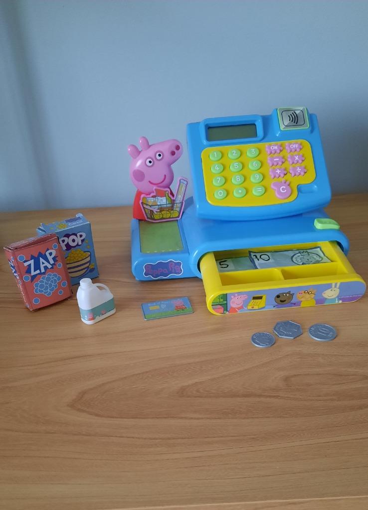 Peppa Pig  - Elektrische winkelkassa, Ophalen, Zo goed als nieuw
