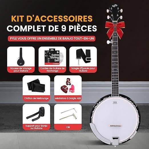 Banjo Set met Remo kop en Resonator | GRATIS LEVERING, -, -, Nieuw, Ophalen of Verzenden
