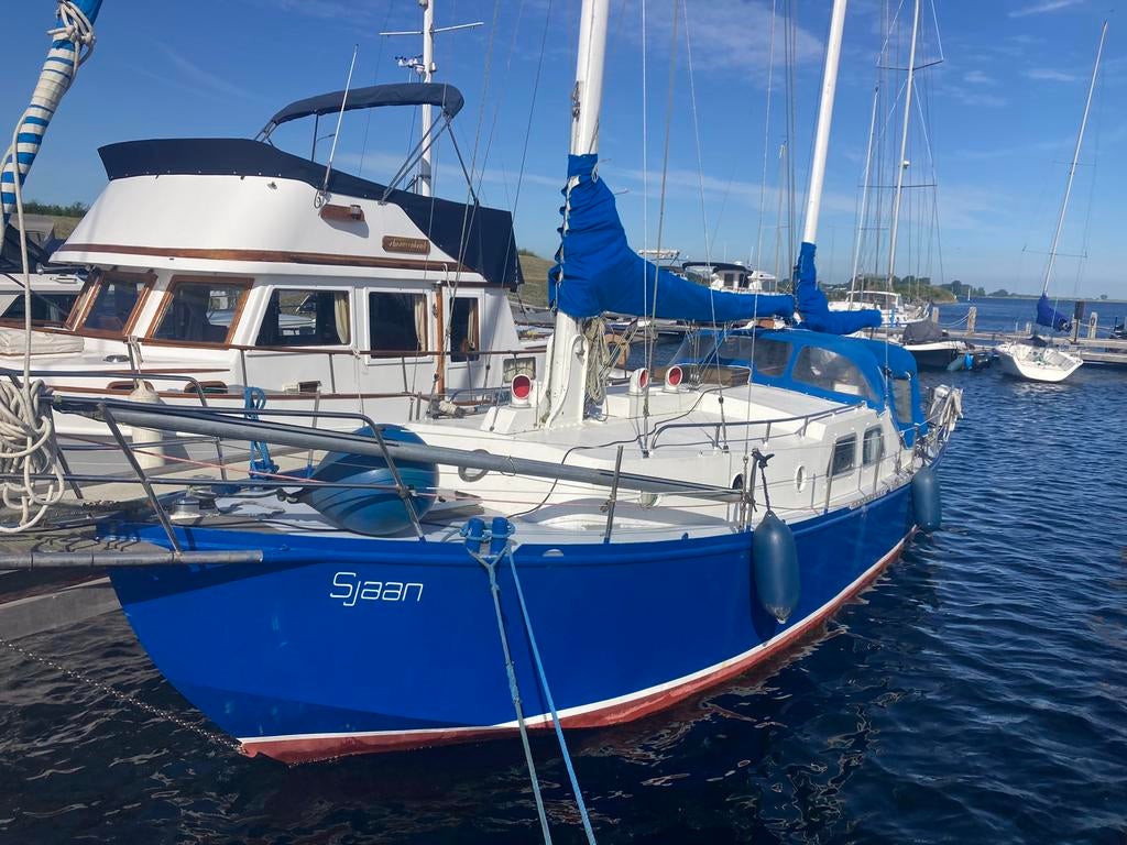 One-off stalen Waterwitch 39ft, Sports nautiques & Bateaux, Voiliers à cabine & Voiliers, Utilisé, Ketch / deux-mâts, Autres marques