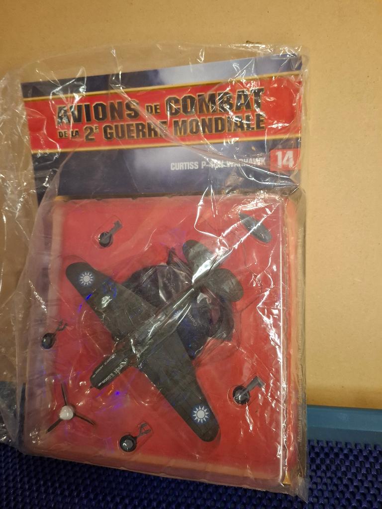 ALTAYA Avions de combat WWII 2001 P-40N CURTISS IXO 1/72, Enlèvement ou Envoi, Avion, Italeri