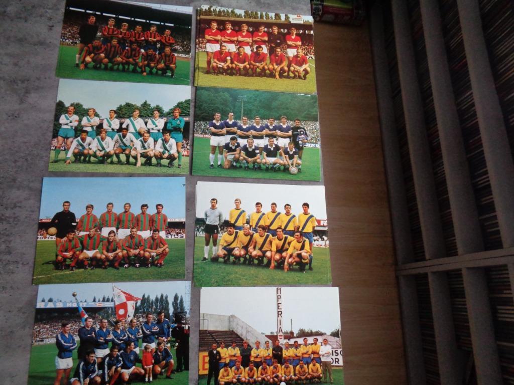 CARTES DE FOOTBALL XL LES ÉQUIPES CHOISISSENT PARMI 24X18CM, Enlèvement ou Envoi