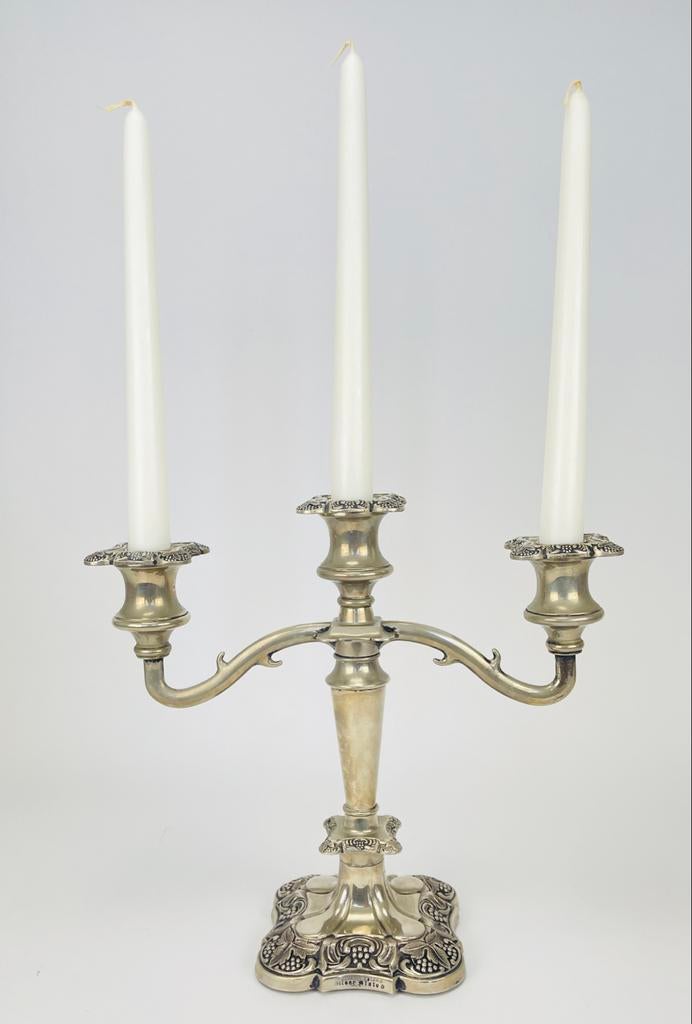 Chandelier vintage en argent, Antiquités & Art, Enlèvement, Argent