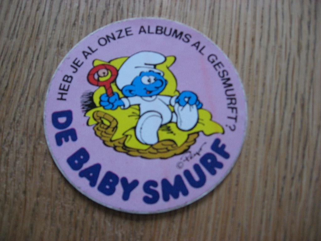 Autocollant Peyo Le Petit Schtroumpf Avez-vous déjà Schtroum, Collections, Enlèvement ou Envoi, Schtroumpfs, Neuf, Image, Affiche ou Autocollant