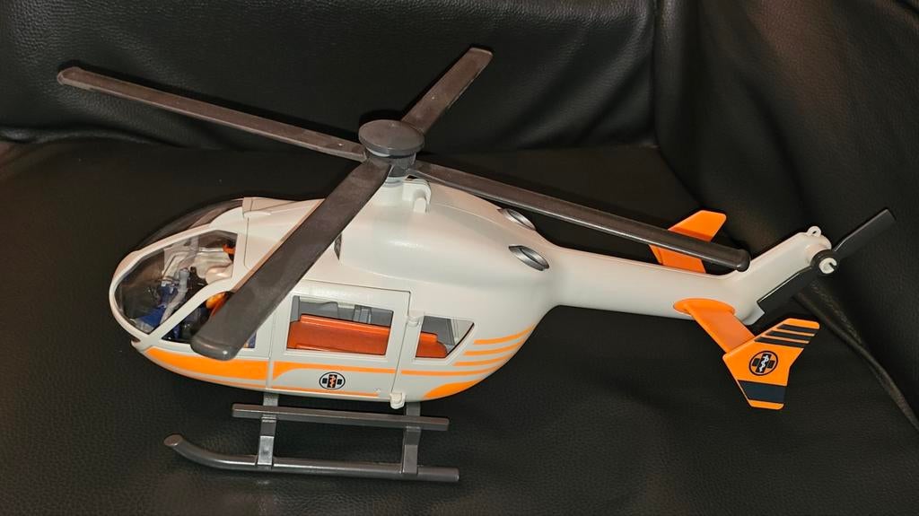 À vendre hélicoptère playmobil en bon état!, Enlèvement