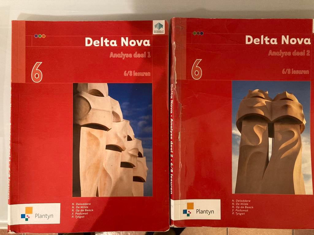 Delta nova 6 analyse deel 1 en 2, Enlèvement ou Envoi, Comme neuf, Secondaire