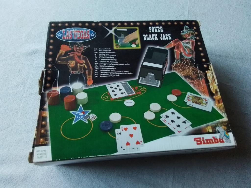 Pokerspel, Ophalen, Zo goed als nieuw
