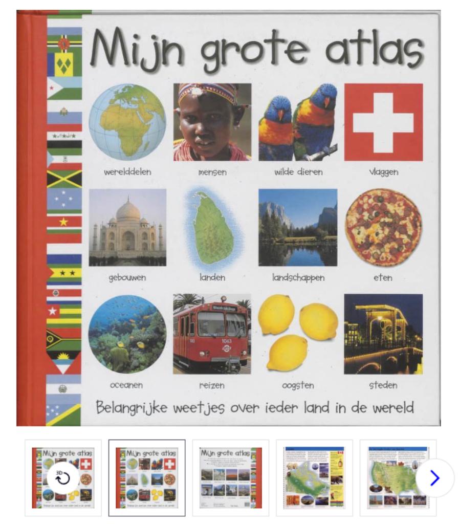 Mijn grote atlas : Auteur: Roger Priddy nieuw, Boeken, Ophalen of Verzenden, Nieuw, Roger Priddy