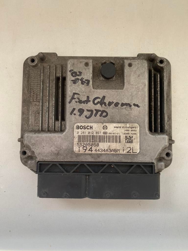 Fiat Croma (194) 1.9 JTD 0281012897 ECU, Enlèvement ou Envoi, Utilisé, Fiat