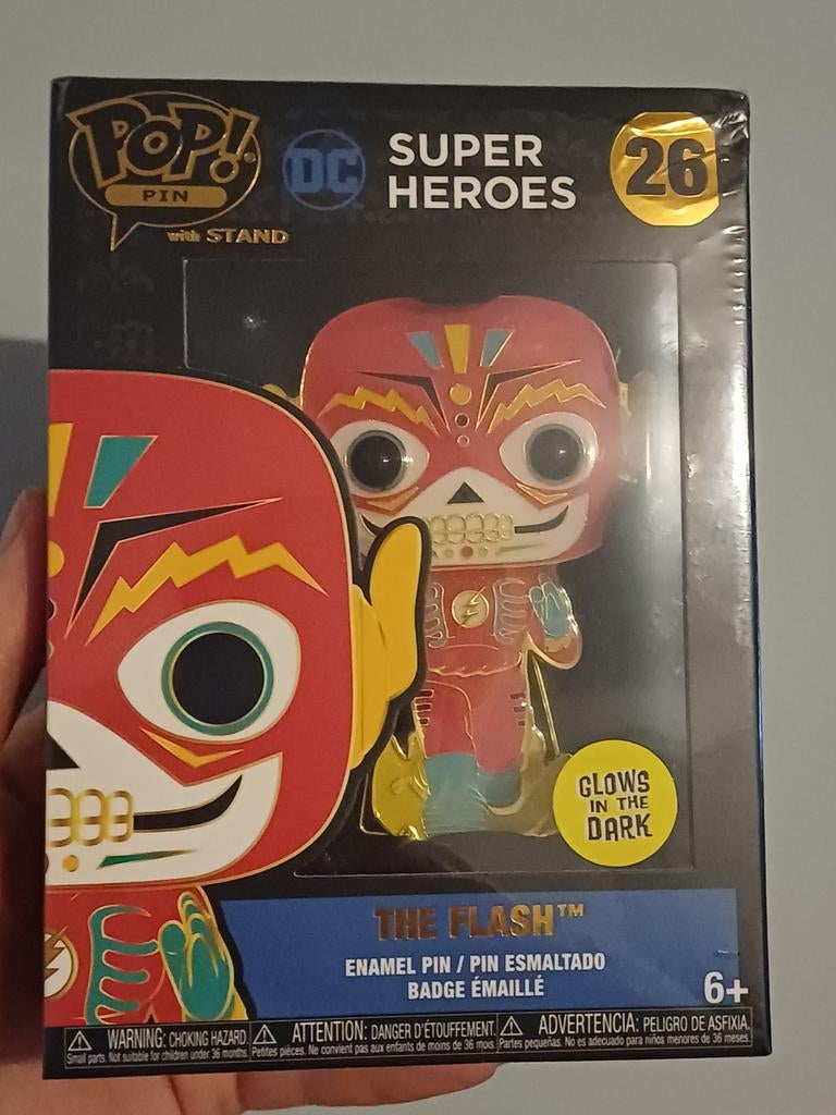 Funko pop pin The Flash, Ophalen of Verzenden, Nieuw