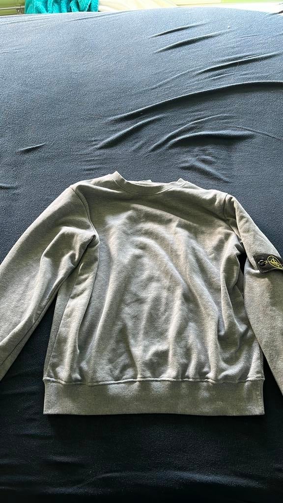 Stone island trui, Kleding | Heren, Ophalen, Stone island, Zo goed als nieuw, Grijs