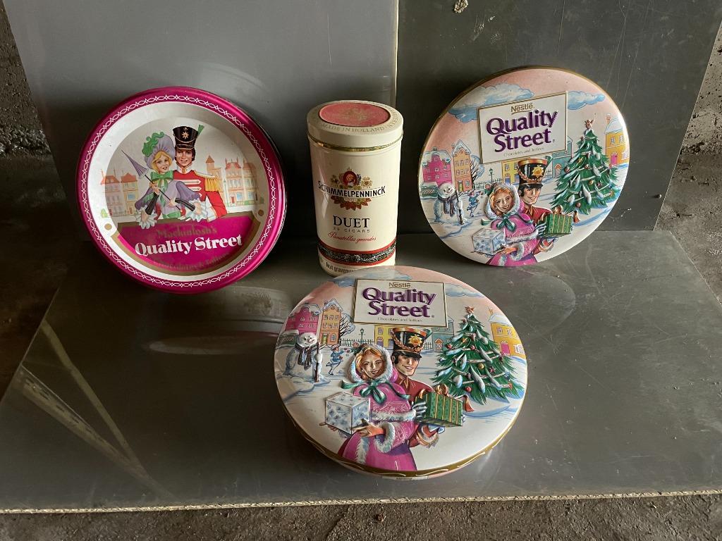 boites Quality Street et SCHIMMELPENNINCK DUET, Envoi, Comme neuf