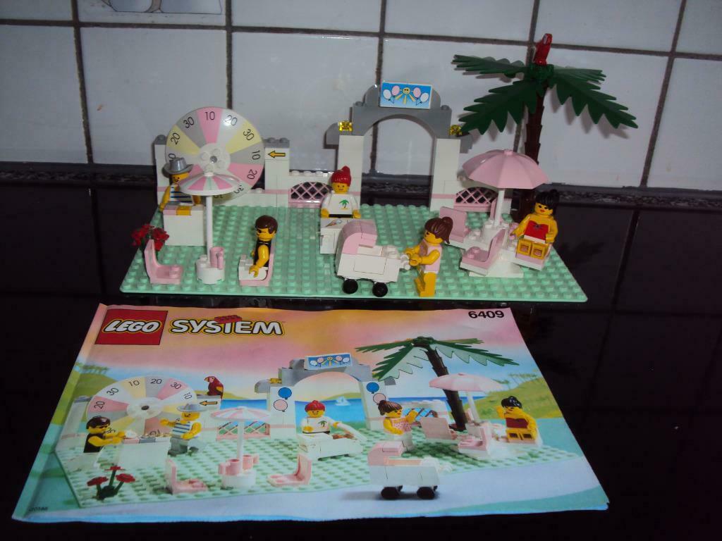 Lego paradisa 6409 Island ArcadeVintage VOLLEDIG, Enlèvement ou Envoi, Utilisé, Ensemble complet, Lego