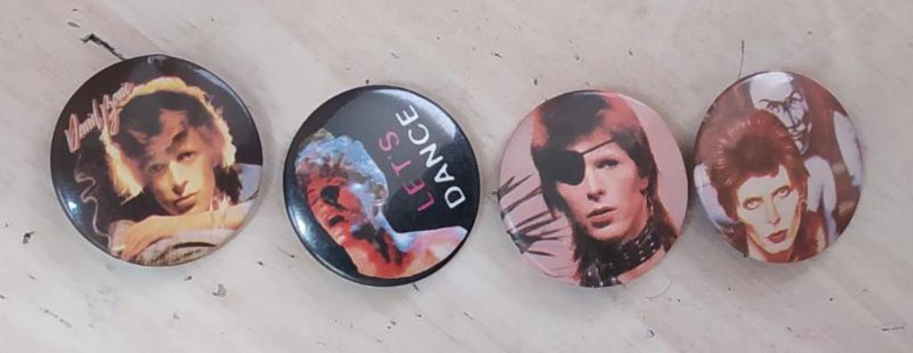 pins / buttons David Bowie, Verzamelen, Ophalen of Verzenden