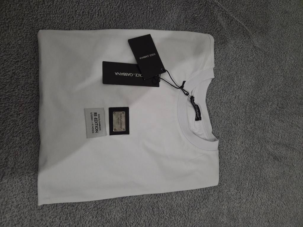 Dolce&Gabbana t-shirt XXl, Neuf, Dolce&Gabbana, Blanc, Enlèvement