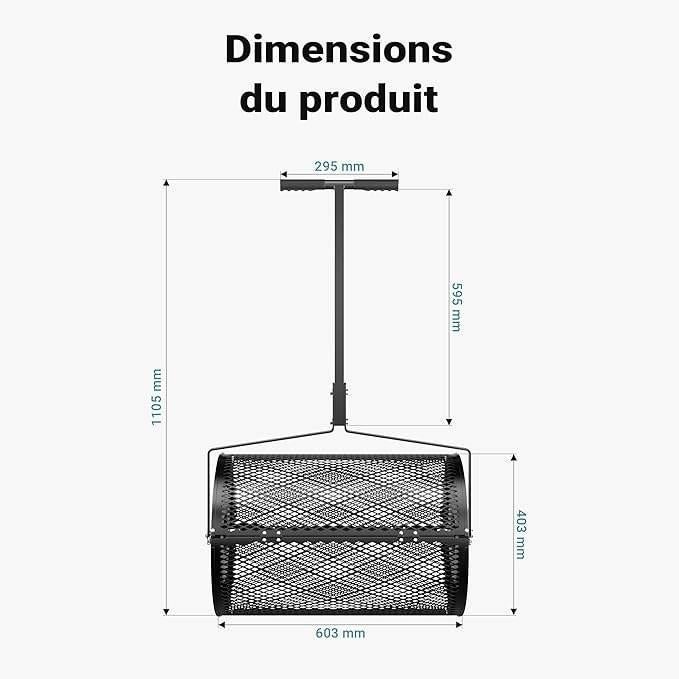 Épandeur de compost | LIVRAISON GRATUITE, Envoi, Bac à compost