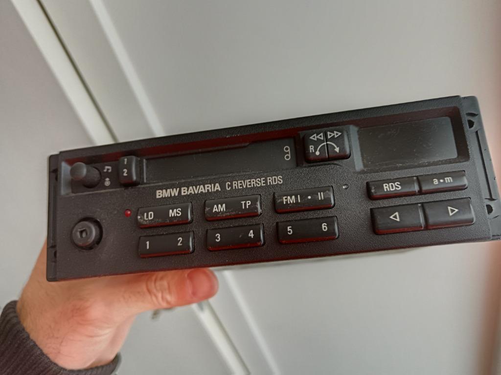 Autoradio classic BMW, Ophalen, Gebruikt