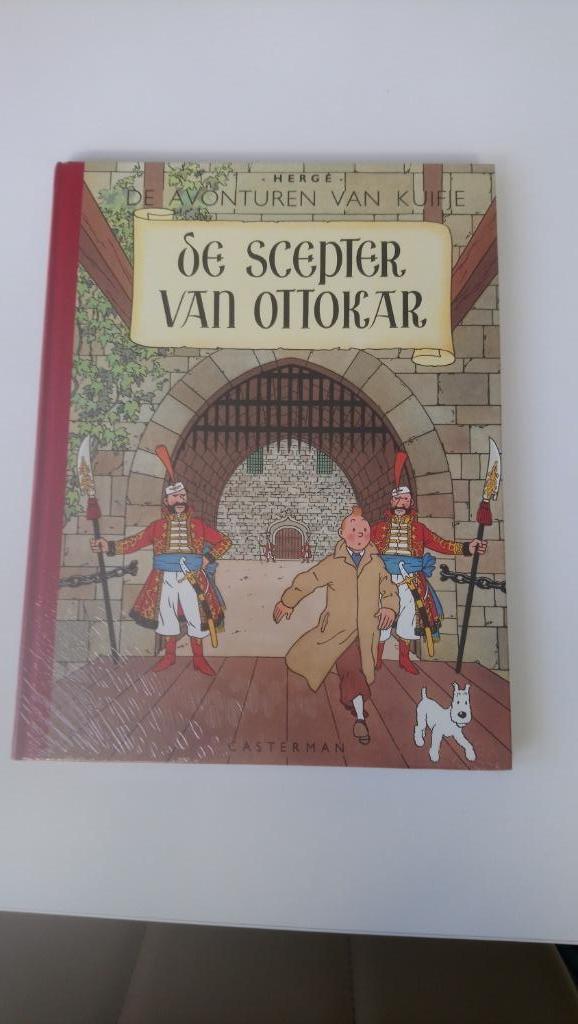 kuifje Facsimilé Scepter van Ottokar, Ophalen of Verzenden, Kuifje, Nieuw, Boek of Spel