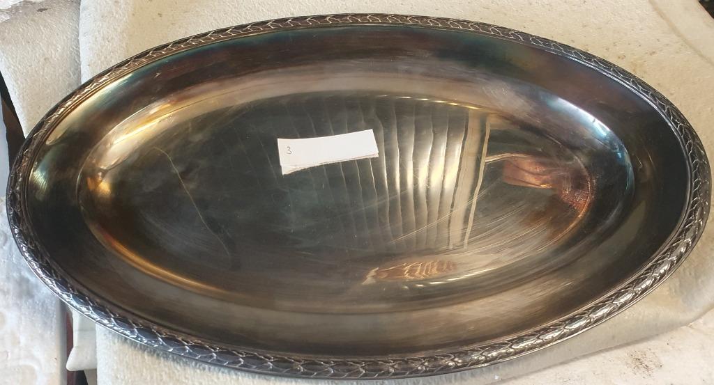 Zilveren schaal Wiskemann Brussel nr3, Ophalen, Zilver