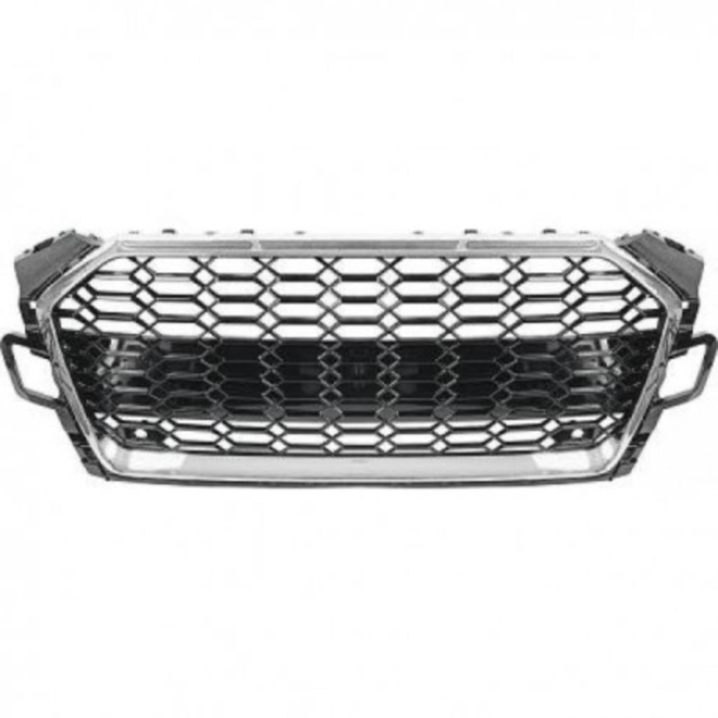 CALANDRE LOOK RS5 NOIR - CHROME AUDI A5 B9 8W FACELIFT, Autos : Divers, Tuning & Styling, Enlèvement