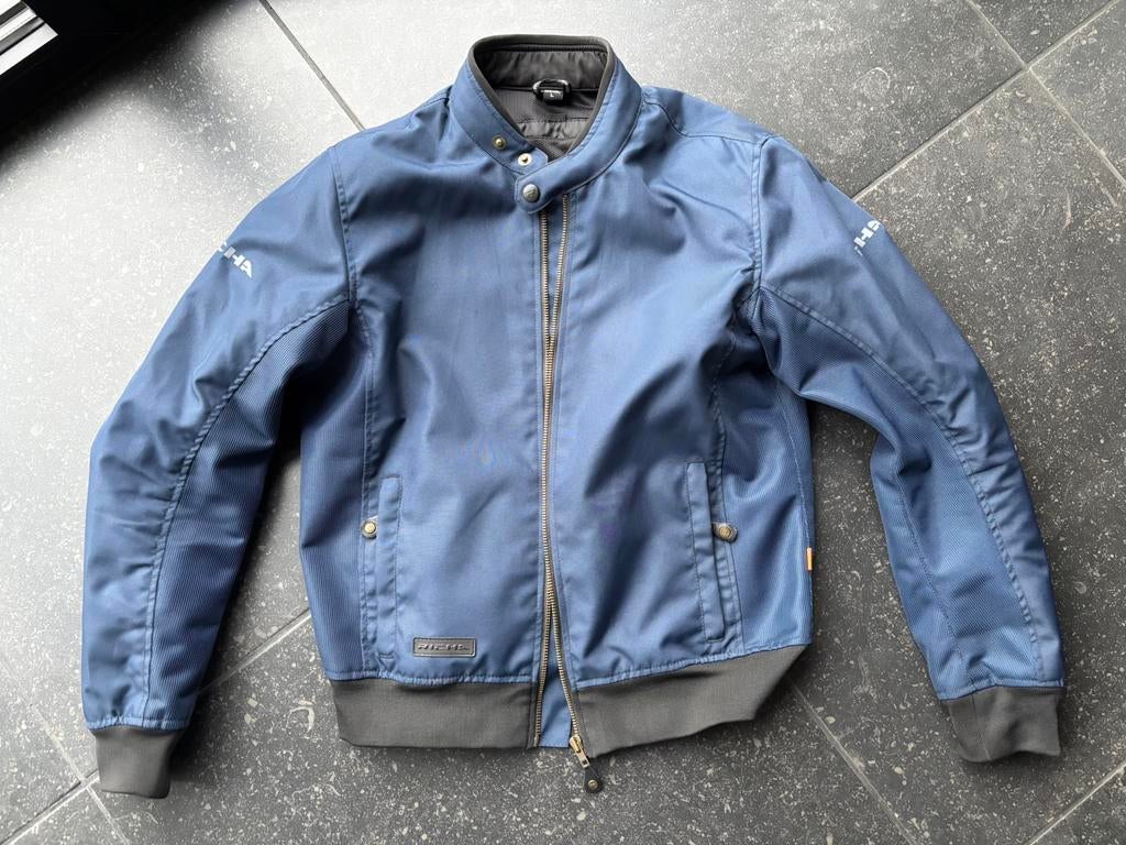 Richa City Flow Motor Jacket Blue L, Motoren, Jas | textiel, Heren, Ophalen of Verzenden, Richa