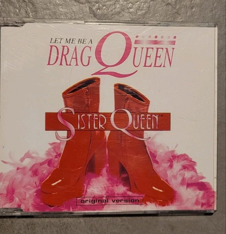 Sister Queen Let me be a drag queen maxi single, Ophalen of Verzenden, Gebruikt